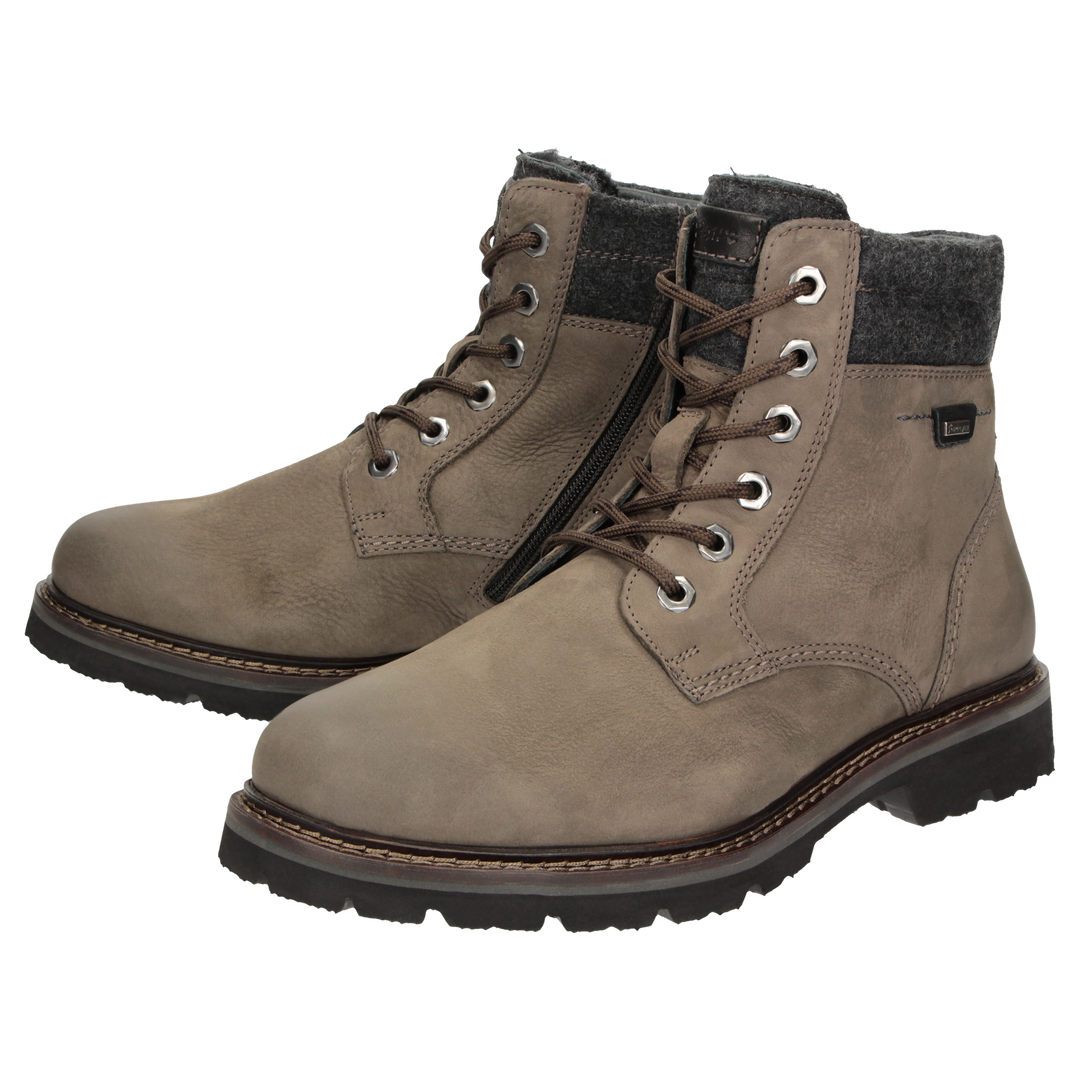 Sioux Adalr.-704-TEX-LF-H Herren in taupe – Paarbild