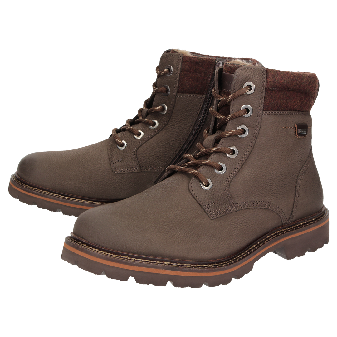 Sioux Adalr.-704-TEX-LF-H Herren in dunkelbraun – Paarbild