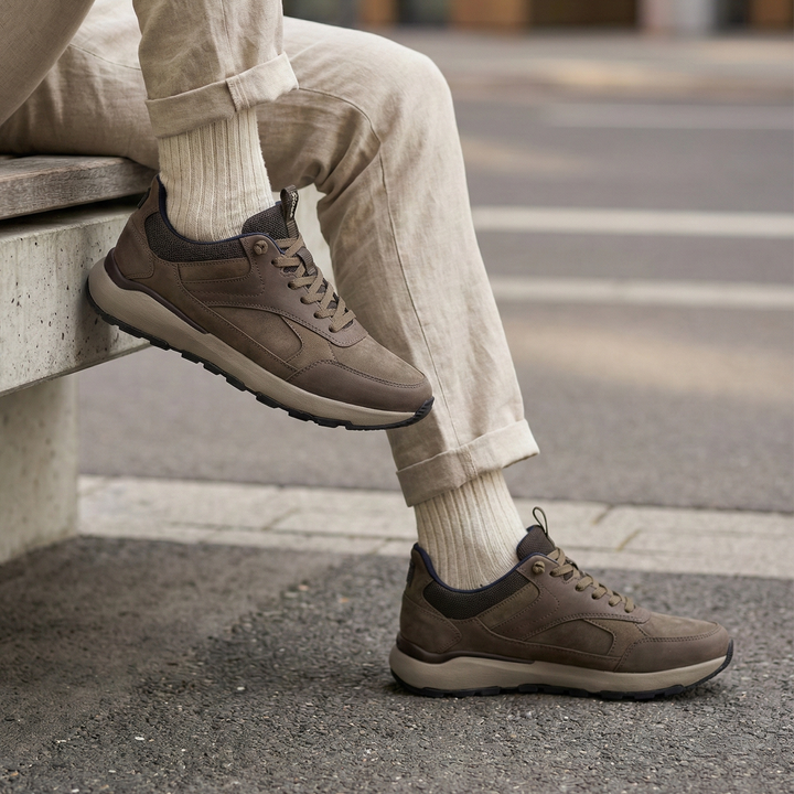 Sioux Rogerlino-701-H pour homme, marron foncé – Photo de la paire