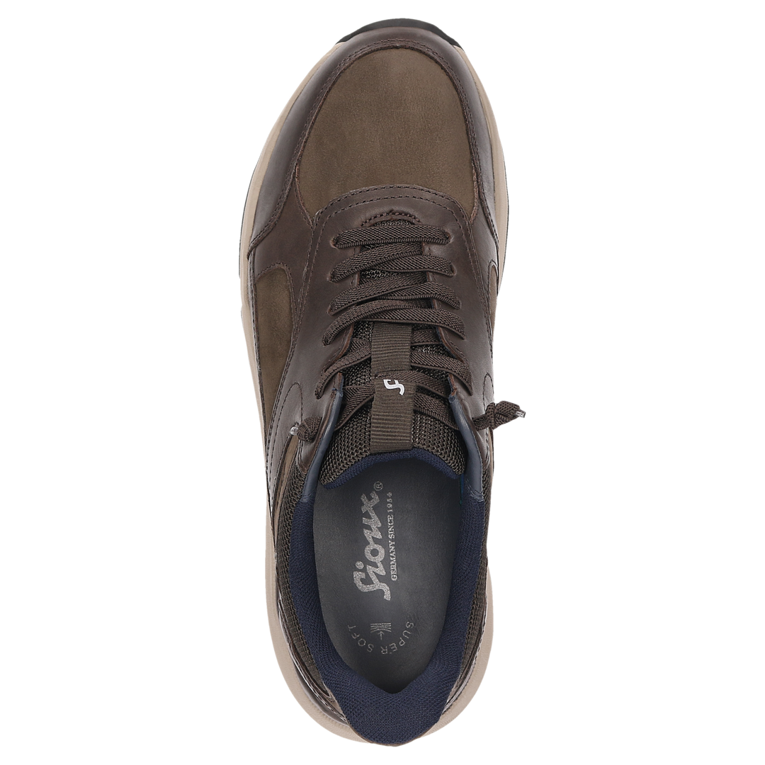 Sioux Rogerlino-701-H pour homme, marron foncé – Vue de dessus