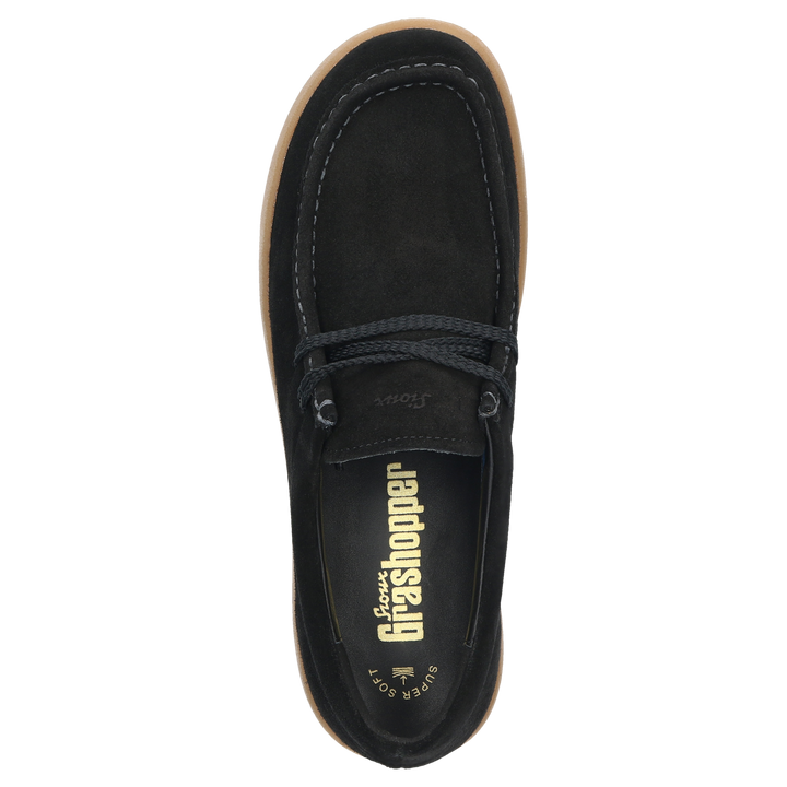 Sioux Grashopper-H-013 pour homme, noir – Vue de dessus