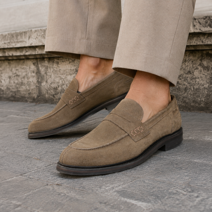 Sioux Arodelon-700 Herren in braun – Paarbild