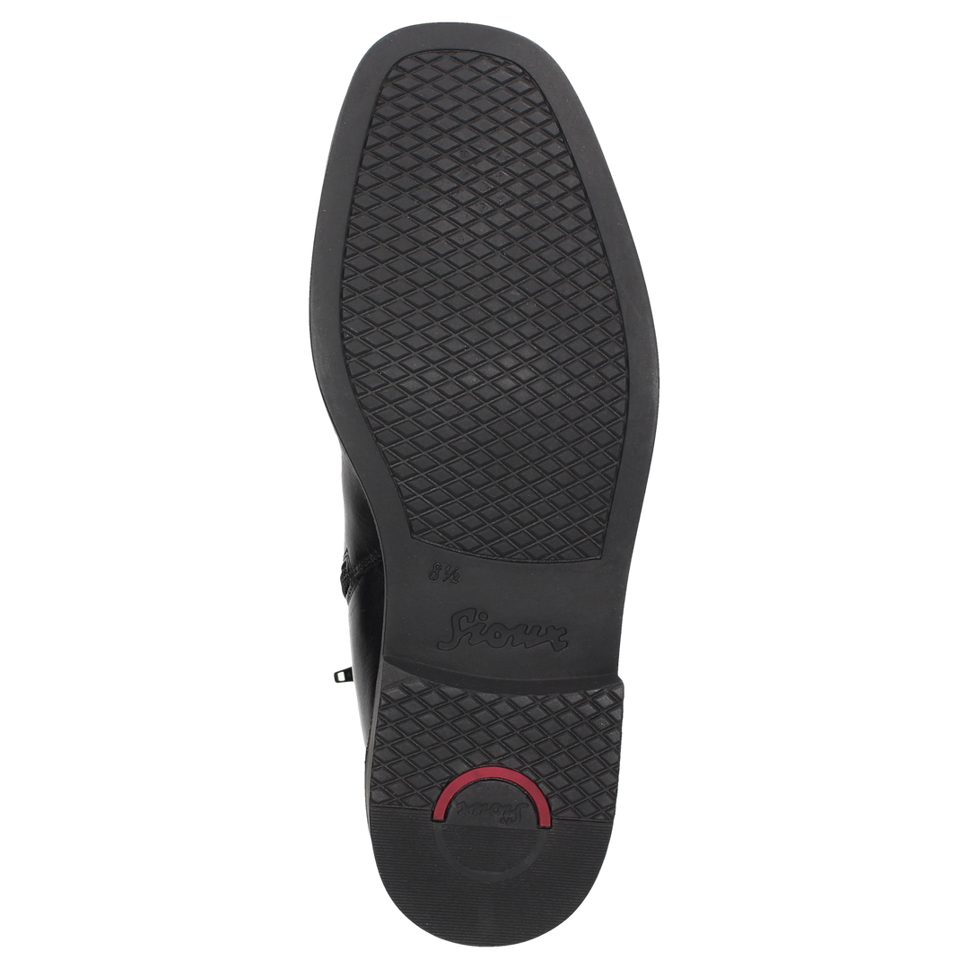 Sioux Lanford-TEX-LF pour homme, couleur noire – Vue de la semelle
