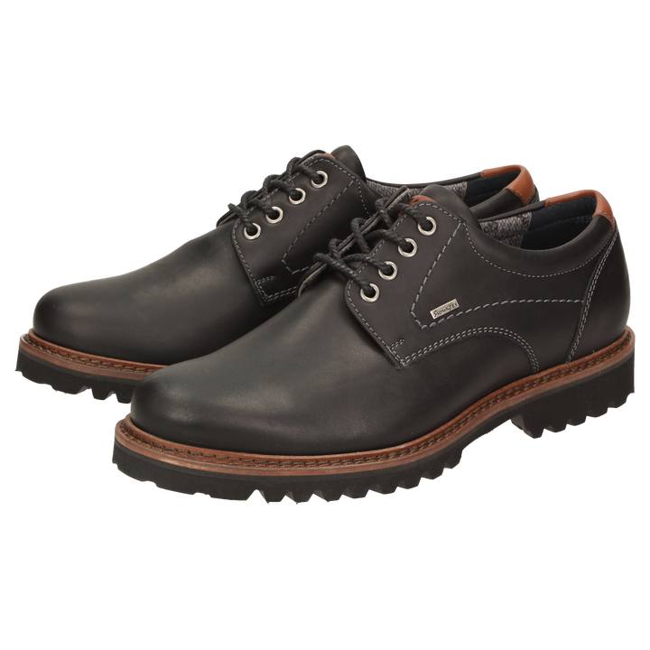 Sioux Adalrik-703-TEX-H pour homme, noir – Photo de la paire