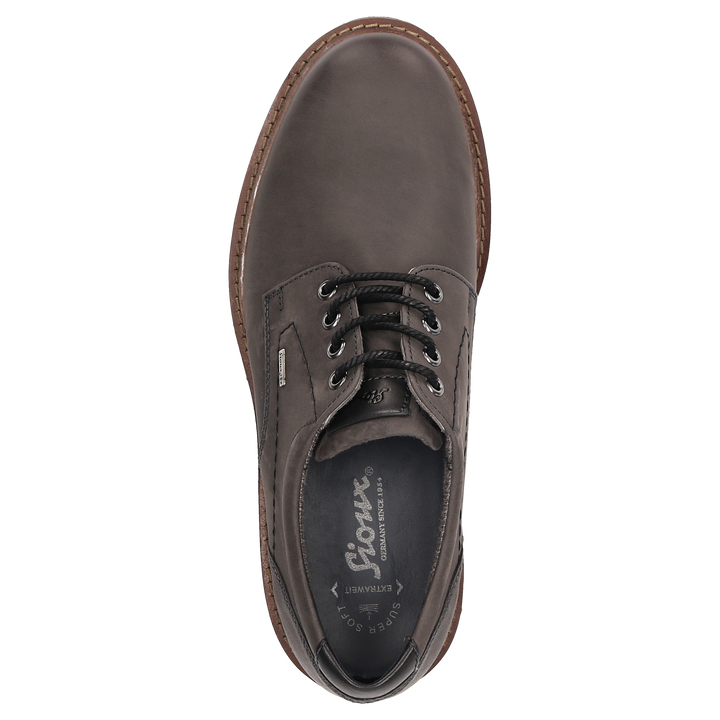 Sioux Adalrik-703-TEX-H pour homme, couleur grise – Vue de dessus