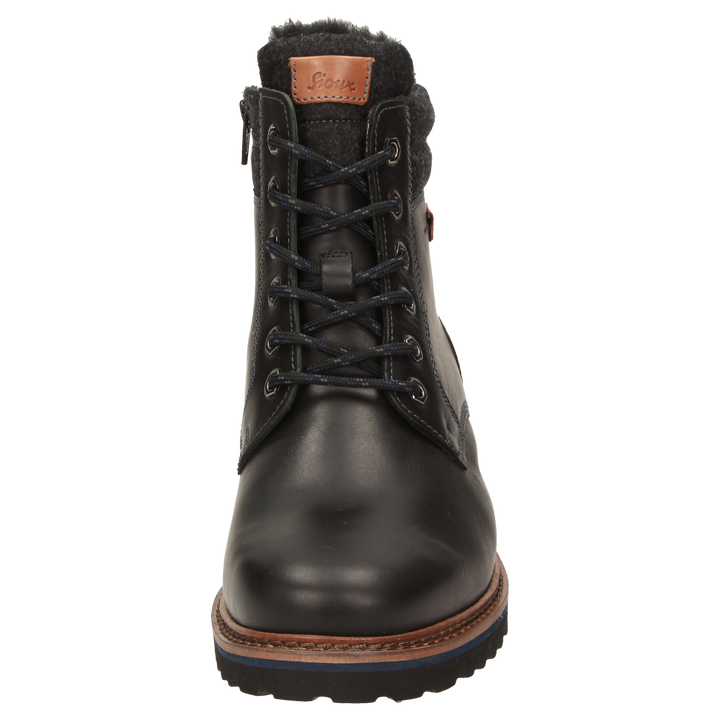 Sioux Adalr.-704-TEX-LF-H Herren in schwarz – Frontalansicht