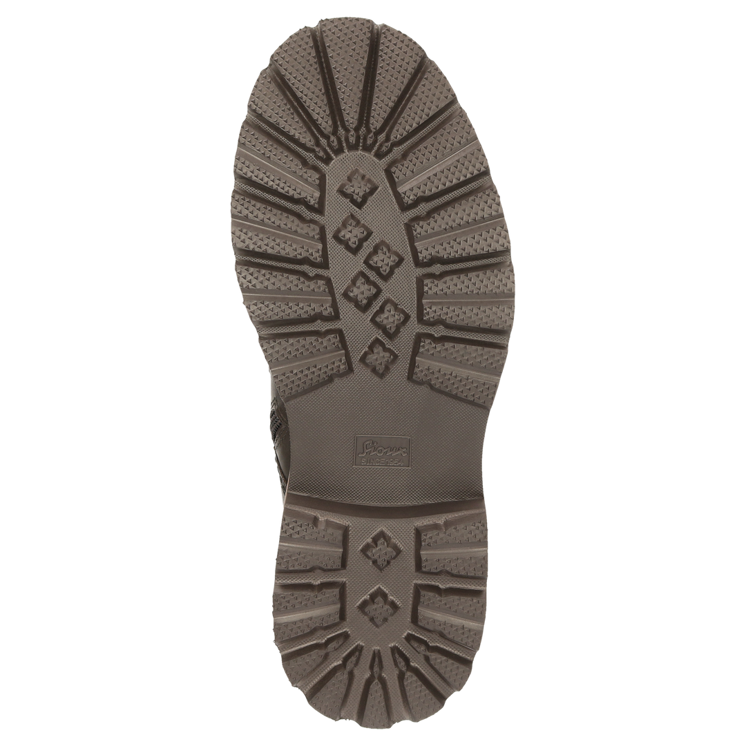 Sioux Adalr.-704-TEX-LF-H Herren in dunkelbraun – Sohlenansicht