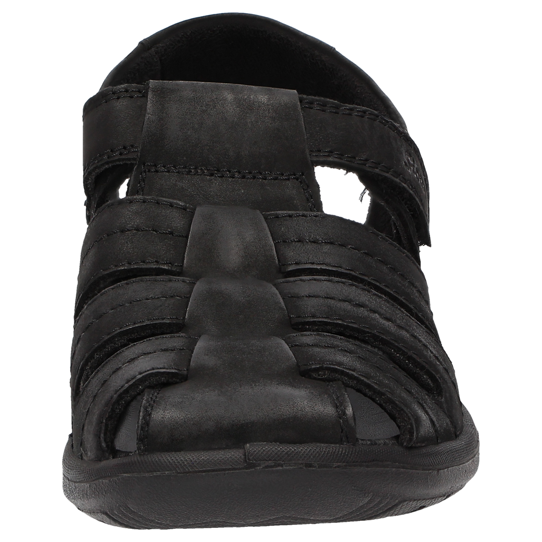 Sioux Lutalo-702 Herren in schwarz – Frontalansicht
