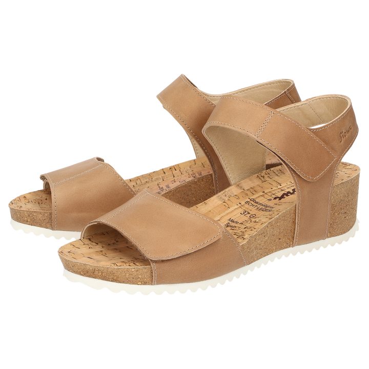 Sioux Yagmur-700 pour femme, couleur beige – photo de la paire