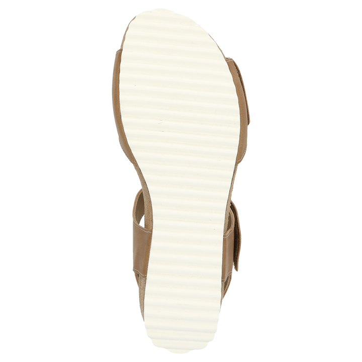 Sioux Yagmur-700 pour femme, couleur beige – vue de la semelle