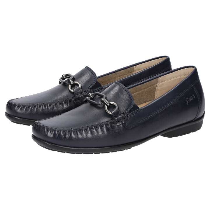 Sioux Cortizia-737-H-SC pour femme, bleu foncé – Photo de la paire