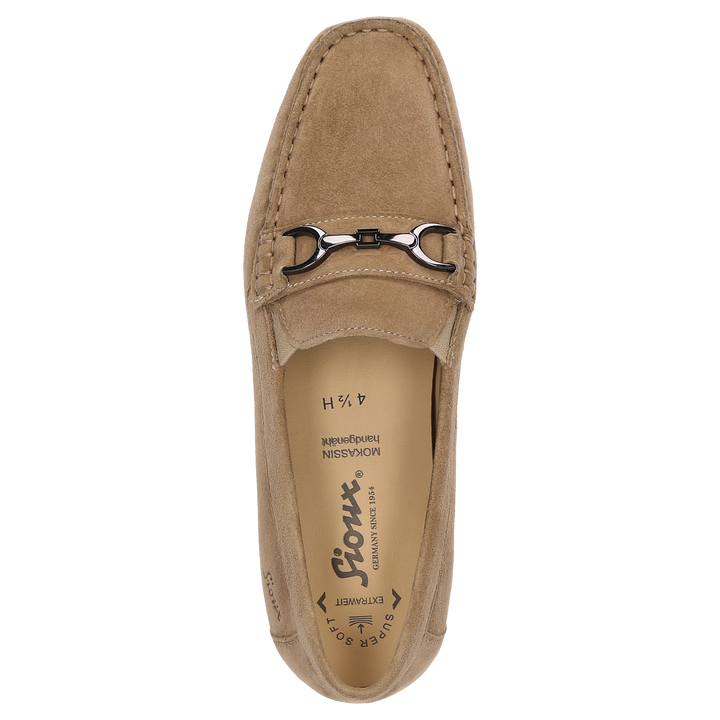 Sioux Cortizia-738-H dames in beige – aanzicht van bovenaf