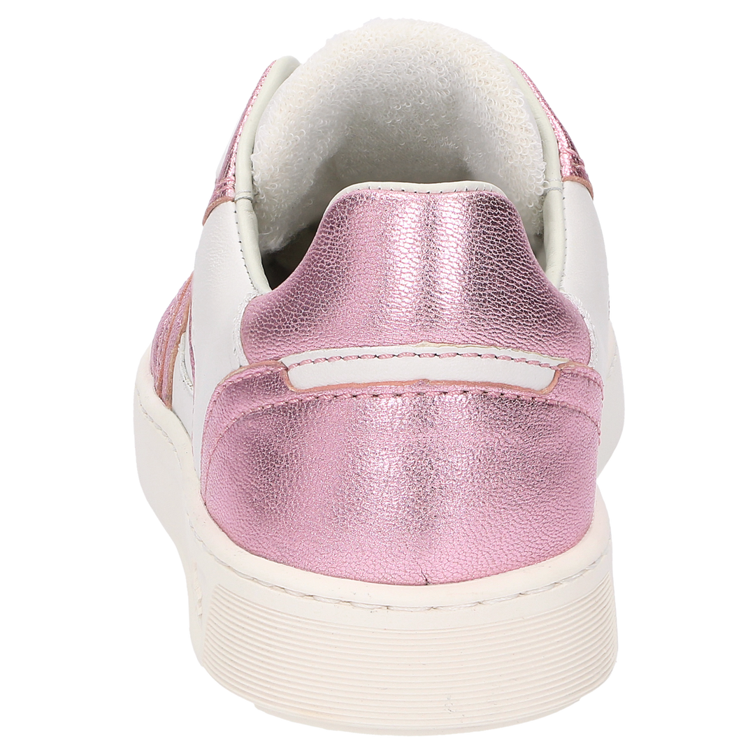 Baskets Sioux Maites 001 pour femme, couleur rose – vue de dos