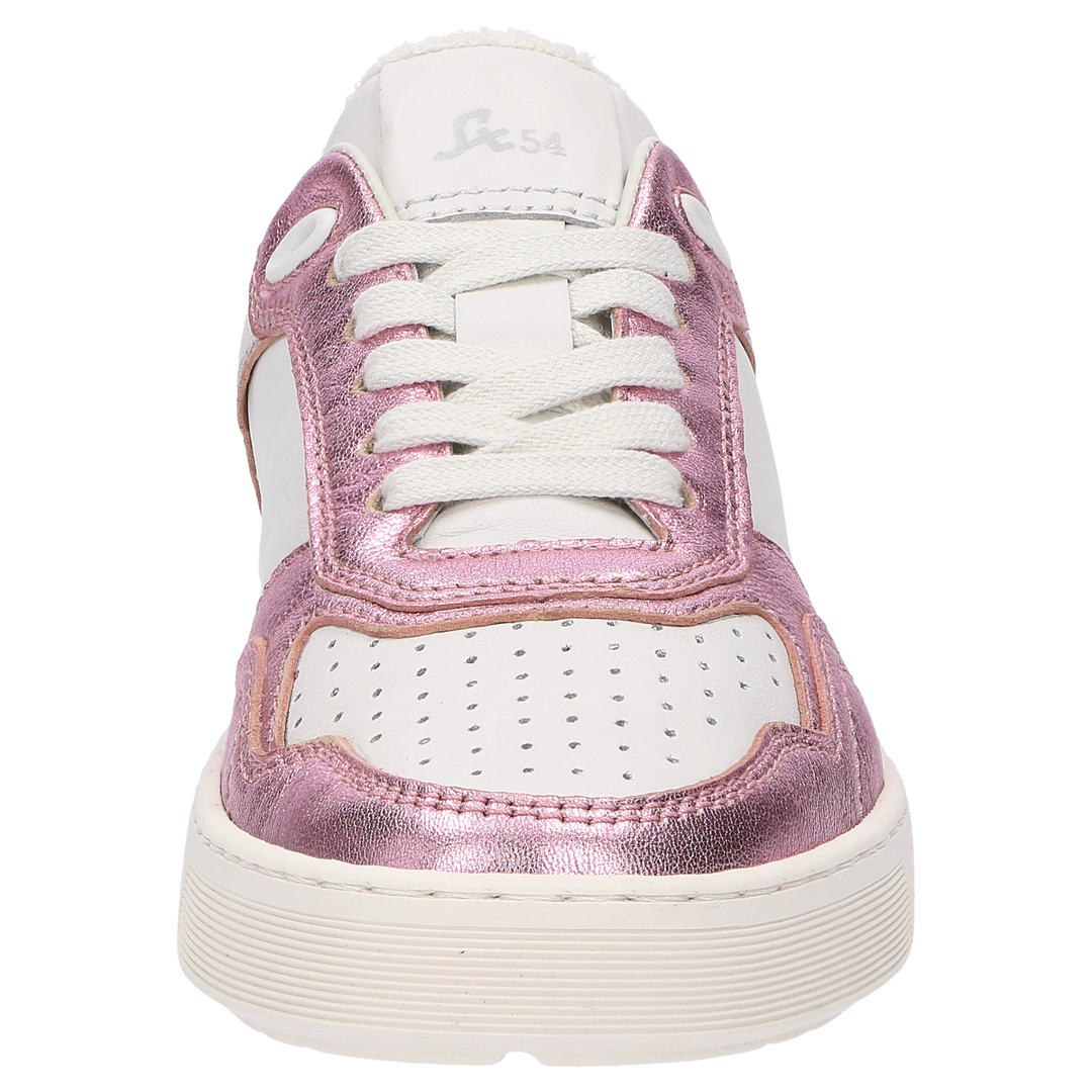 Baskets Sioux Maites 001 pour femme, couleur rose – Vue de face