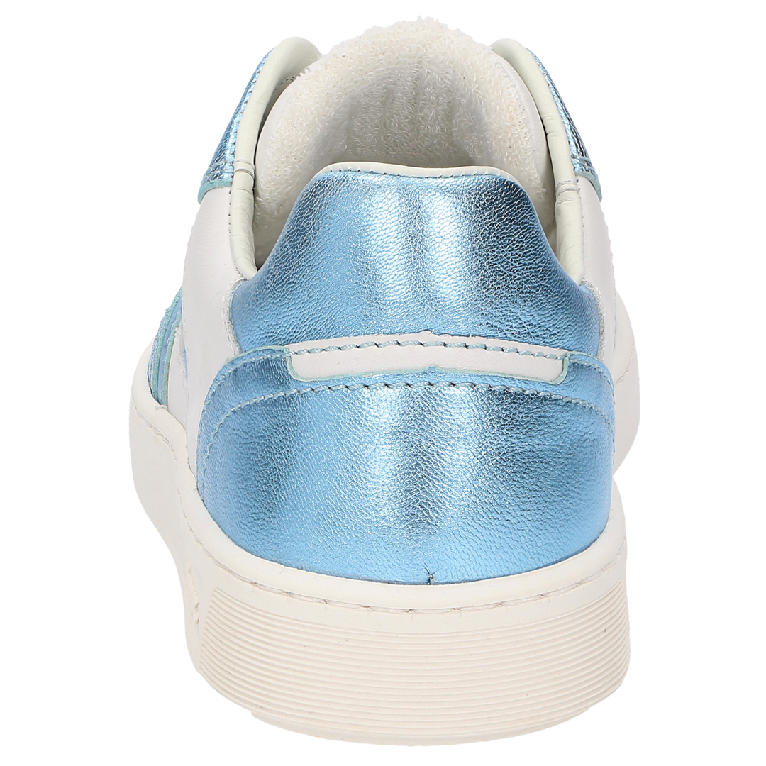 Baskets Sioux Maites 001 pour femme, en bleu – vue de dos