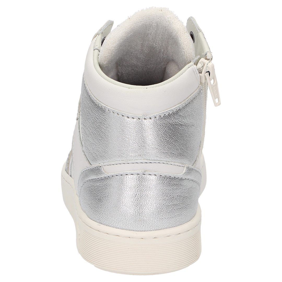 Sioux Maites sneaker 002 Damen in silber – Rückansicht