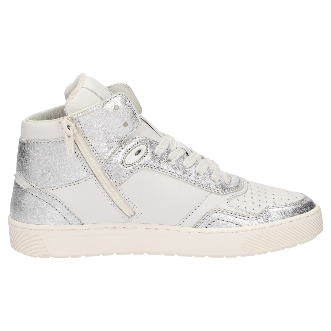 Sioux Maites sneaker 002 Damen in silber – Innenseite