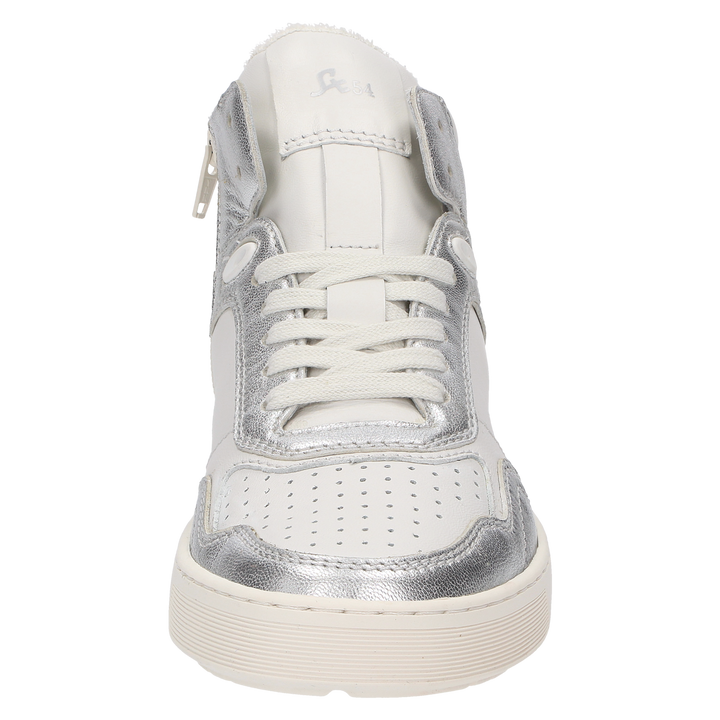 Sioux Maites sneaker 002 Damen in silber – Frontalansicht