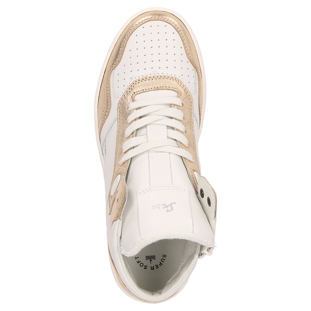 Sioux Maites sneaker 002 Damen in gold – Ansicht von oben