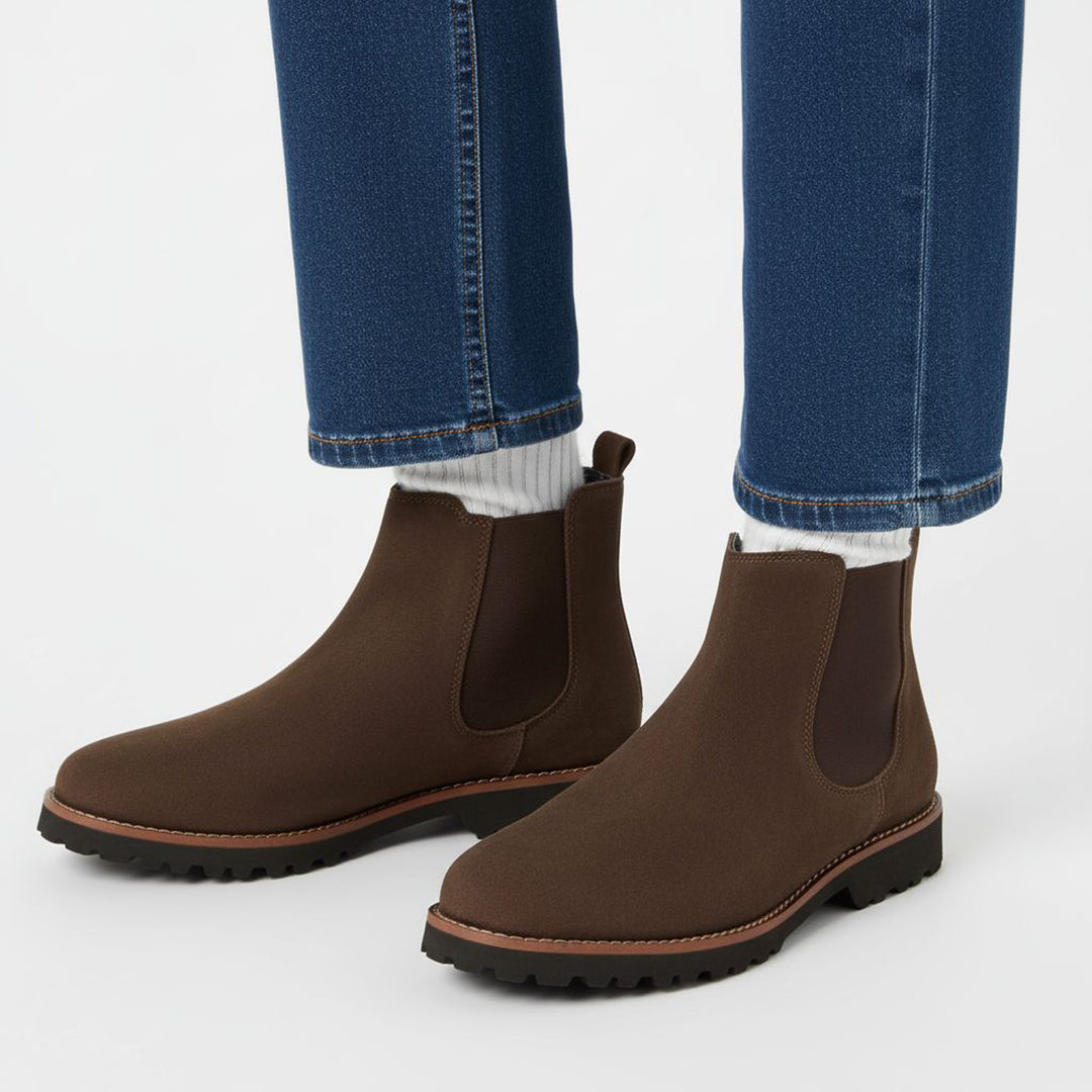Sioux Meredith-701-H Damen in dunkelbraun – Paarbild