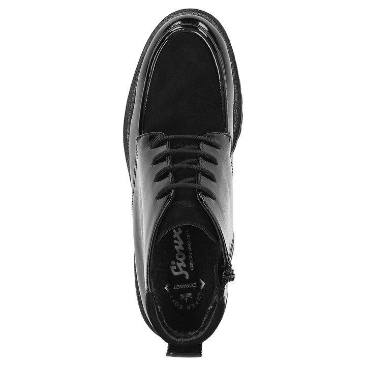 Sioux Meredith-748-WF-H damesmodel in zwart – bovenaanzicht
