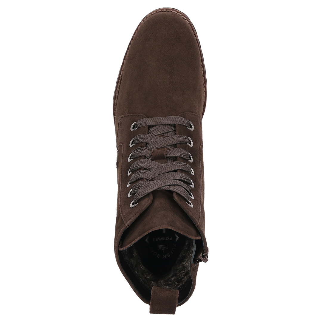 Sioux Merdit-733-TEX-WF-H Damen in dunkelbraun – Ansicht von oben