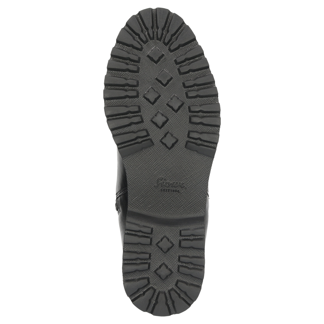 Sioux Meredith-746-LF-H pour femme, en noir – Vue de la semelle