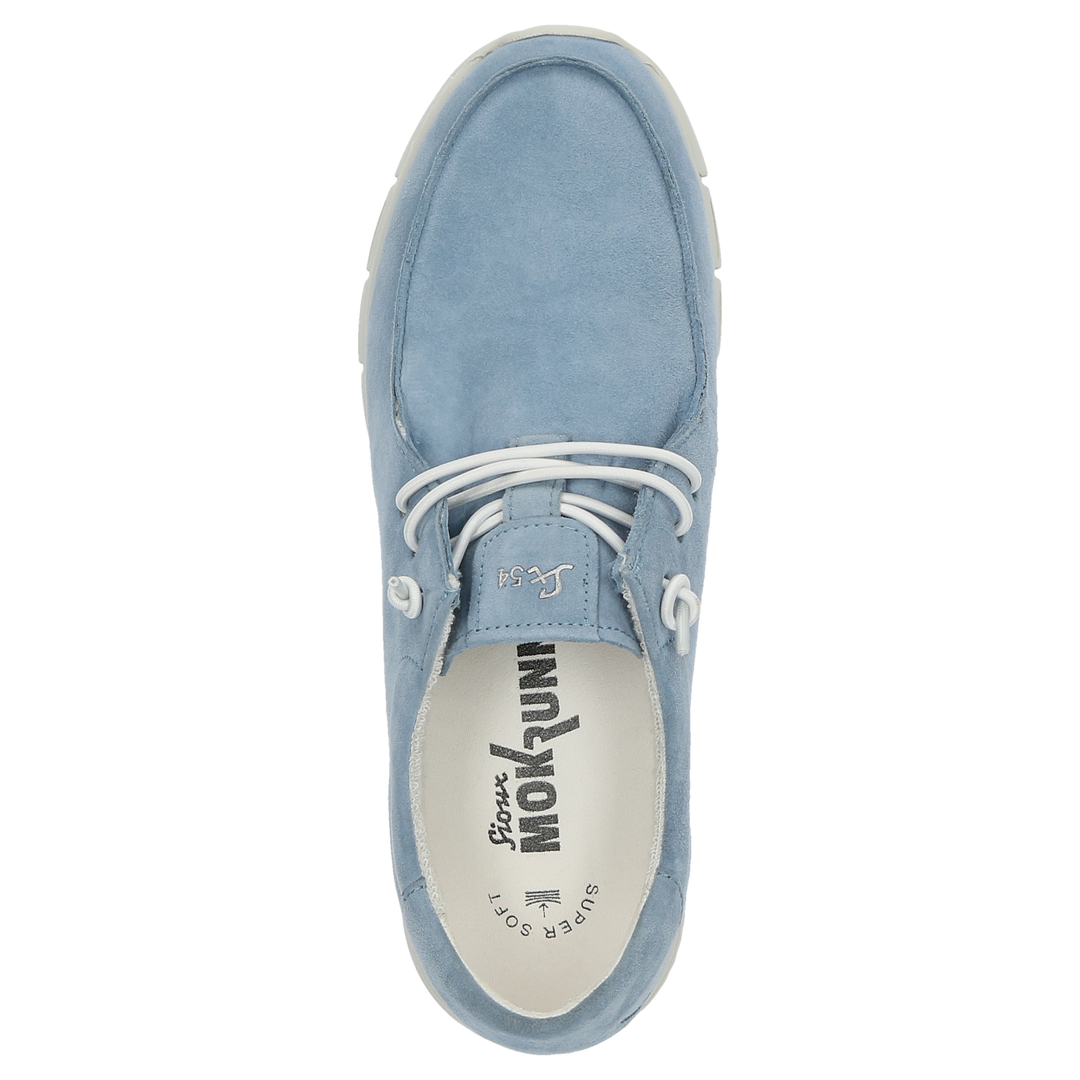 Sioux Mokrunner-D-007 Damen in hellblau – Ansicht von oben