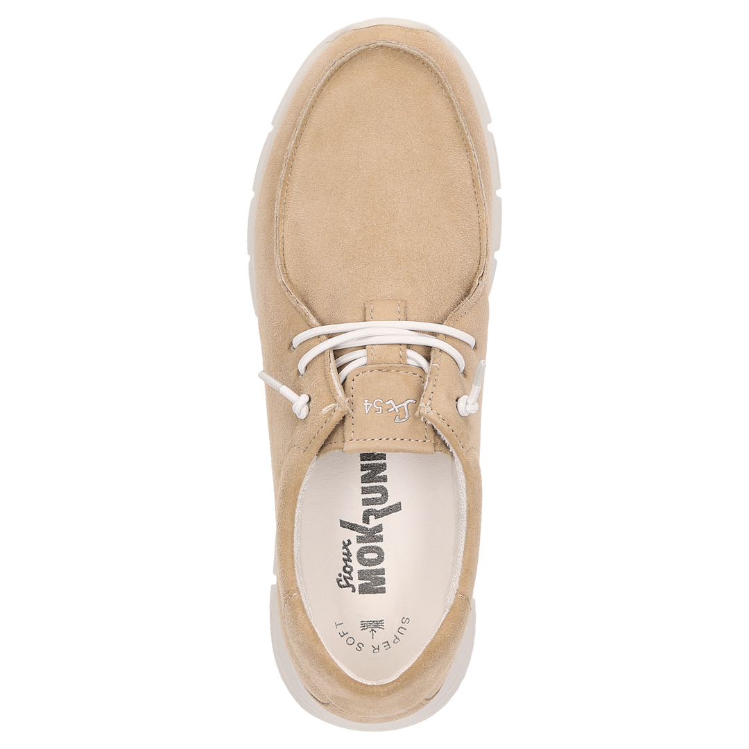 Sioux Mokrunner-D-007 Damen in beige – Ansicht von oben