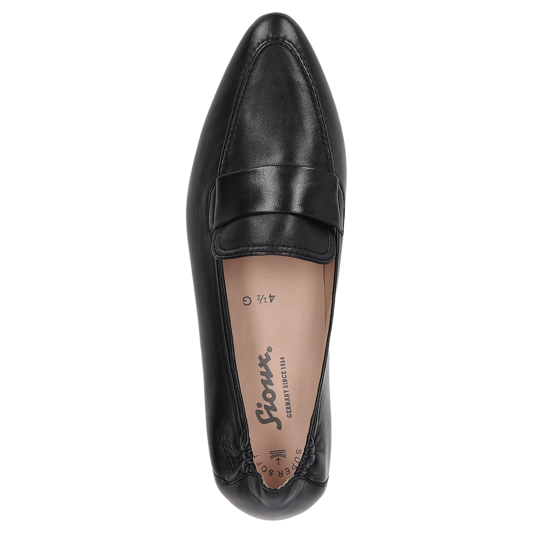 Sioux Hokulani-700 pour femme, noir – Vue de dessus