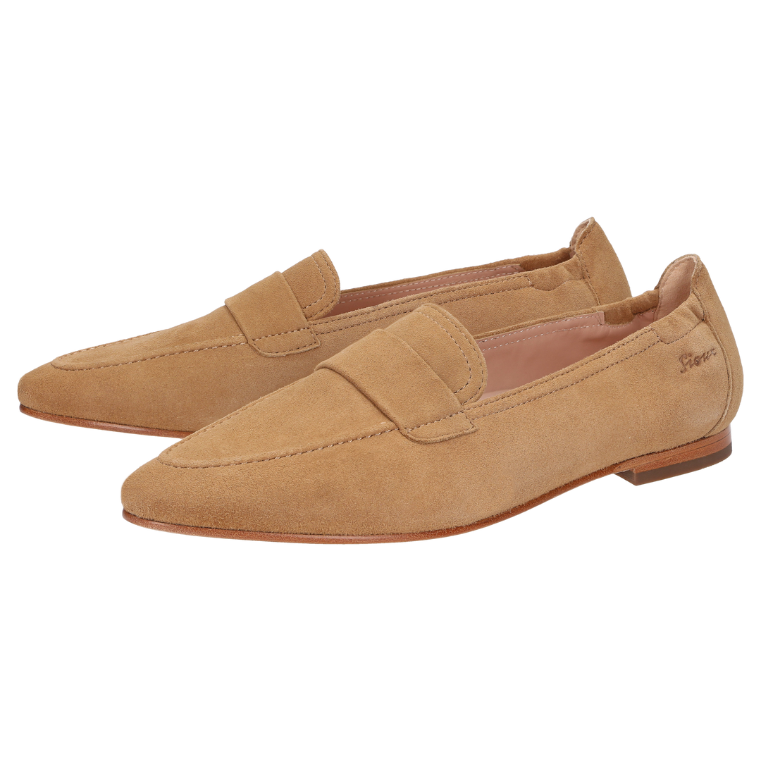 Sioux Hokulani-700 pour femme, marron clair – Photo de la paire