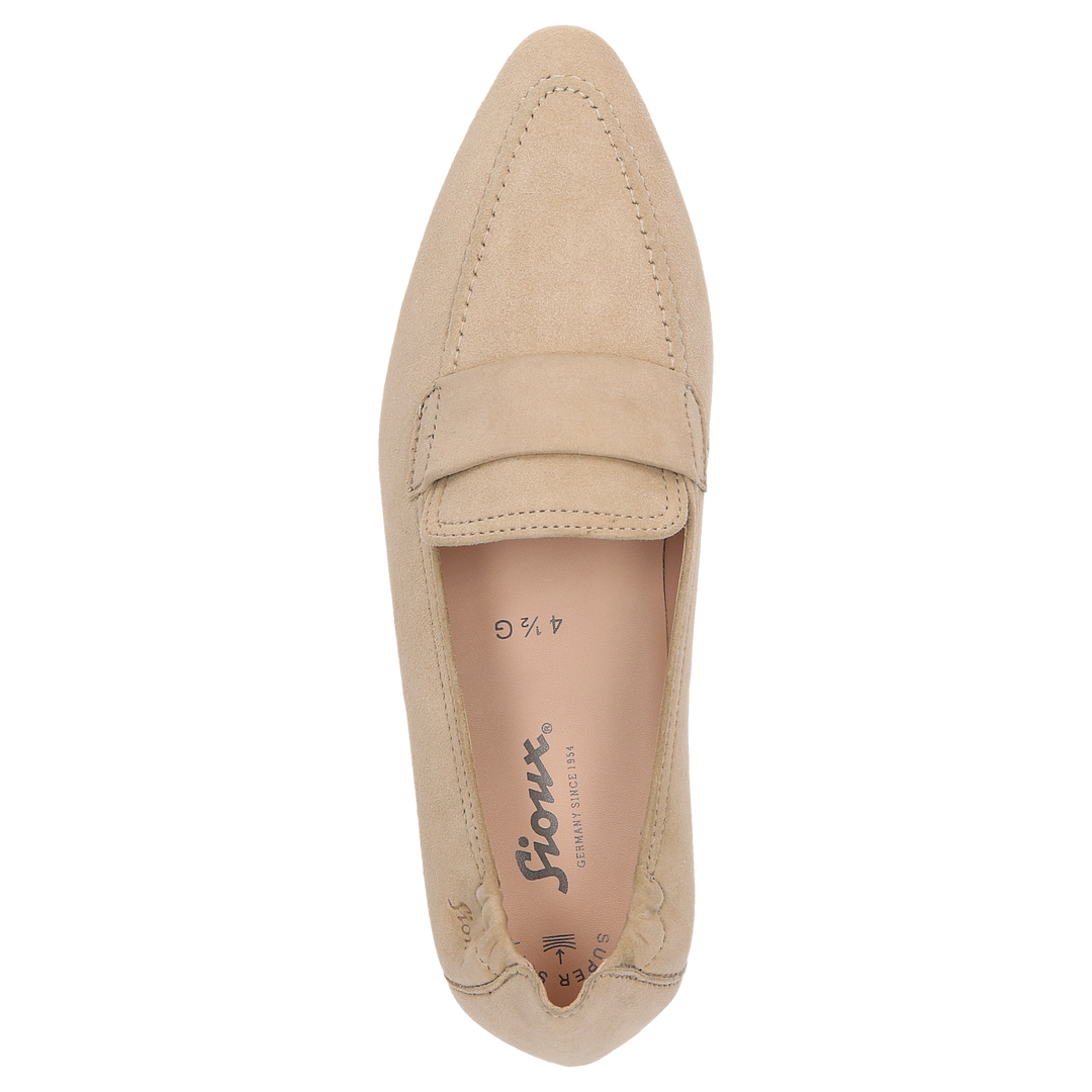 Sioux Hokulani-700 Damen in beige – Ansicht von oben