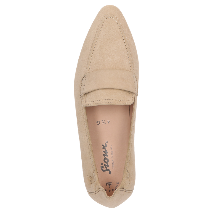 Sioux Hokulani-700 Damen in beige – Ansicht von oben