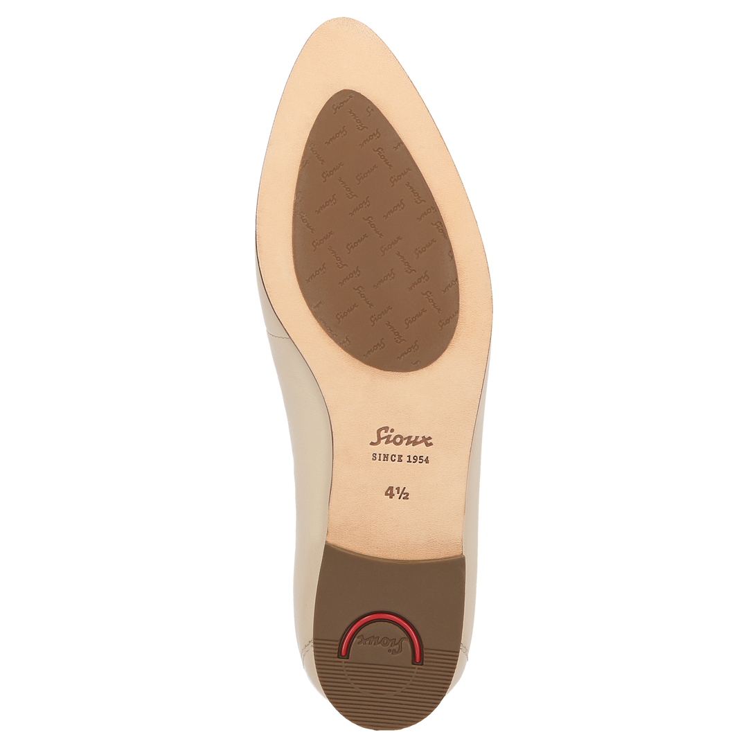 Sioux Hokulani-700 Damen in beige – Sohlenansicht