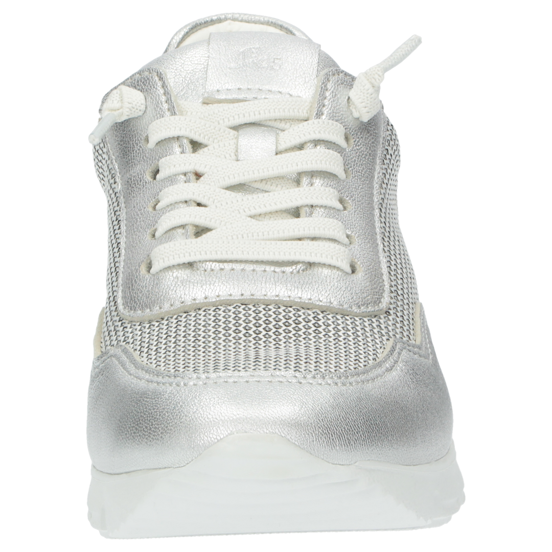 Sioux Mokrunner-D-017 Damen in silber – Frontalansicht