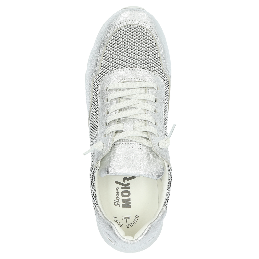 Sioux Mokrunner-D-017 Damen in silber – Ansicht von oben