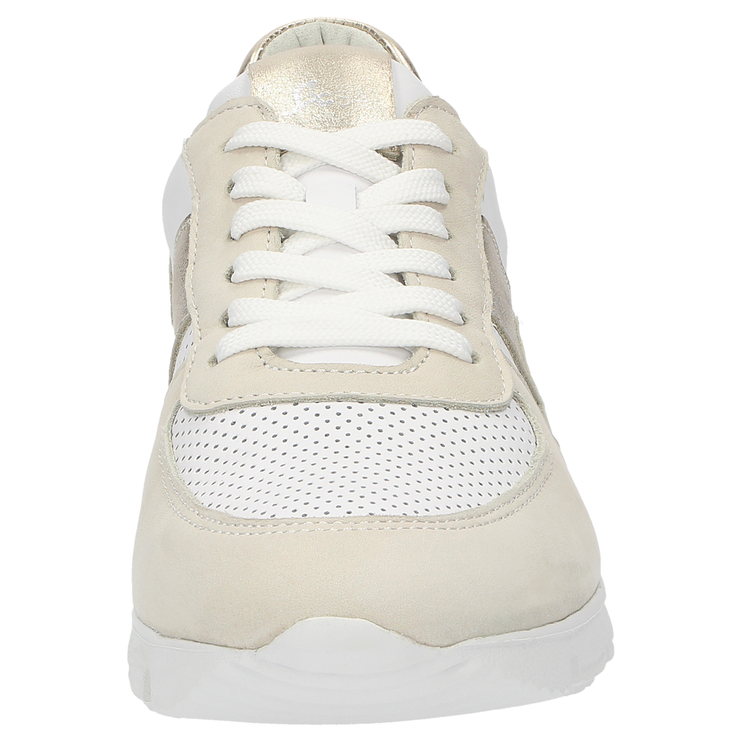 Sioux Mokrunner-D-018 pour femme, couleur beige – vue de face