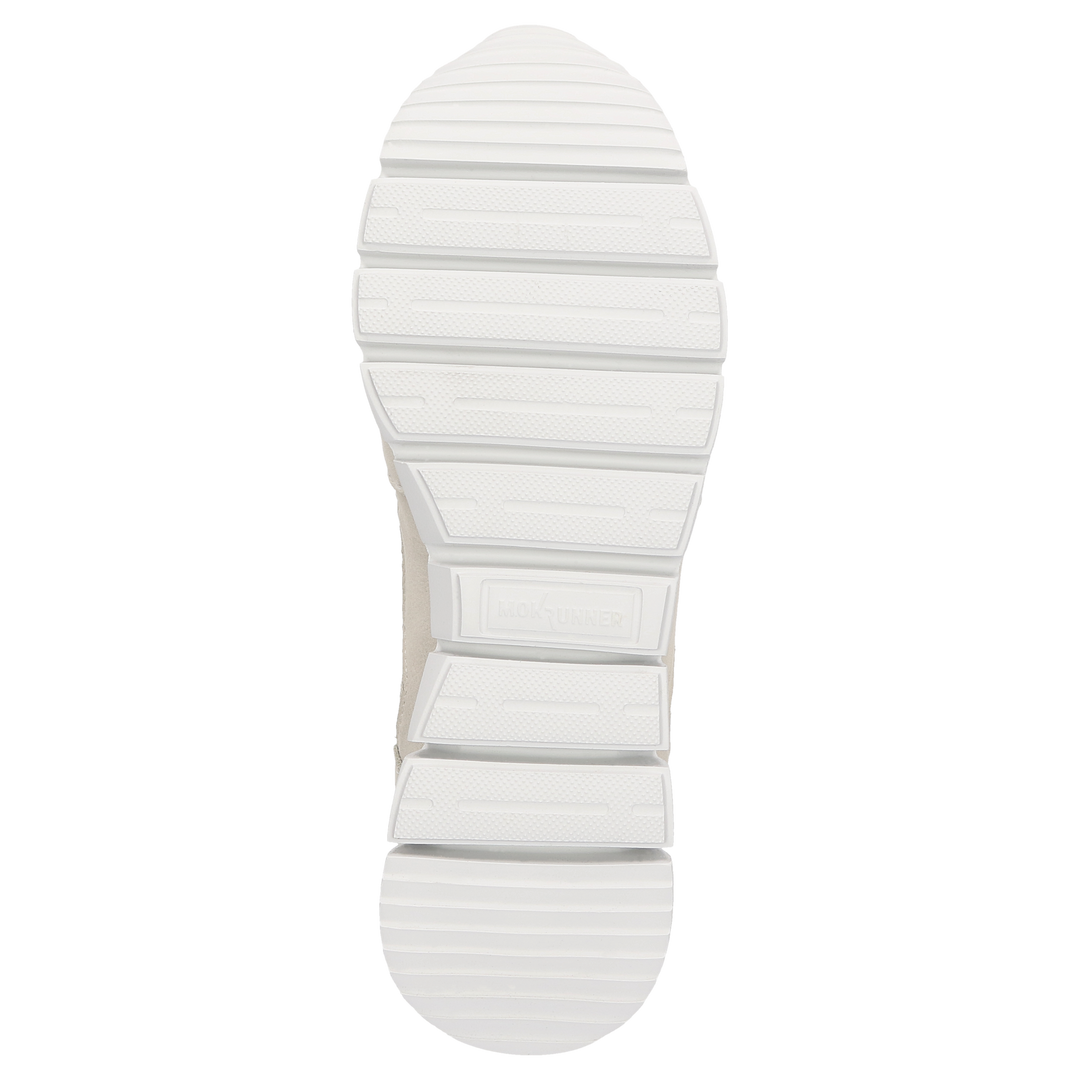 Sioux Mokrunner-D-018 pour femme, couleur beige – vue de la semelle