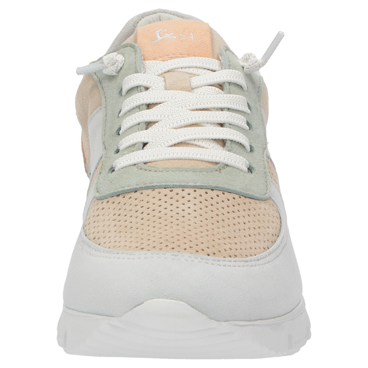 Sioux Mokrunner-D-018 Damen in beige – Frontalansicht