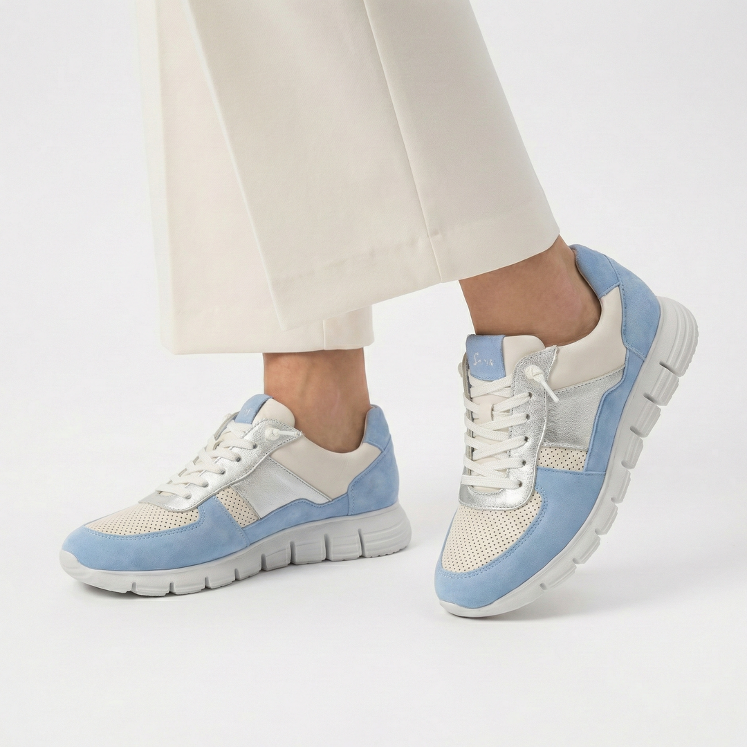 Sioux Mokrunner-D-018 Damen in hellblau – Paarbild