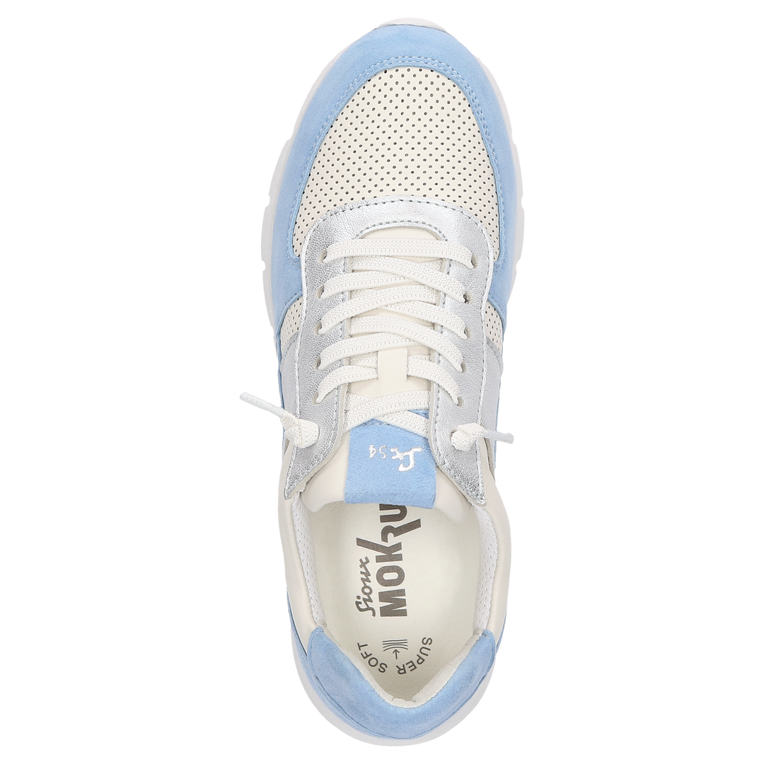 Sioux Mokrunner-D-018 Damen in hellblau – Ansicht von oben
