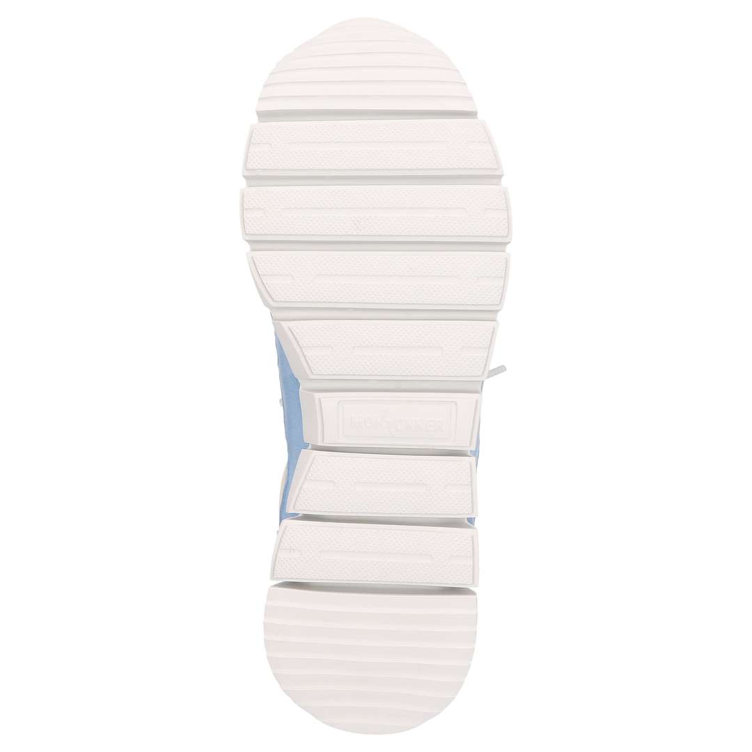 Sioux Mokrunner-D-018 Damen in hellblau – Sohlenansicht