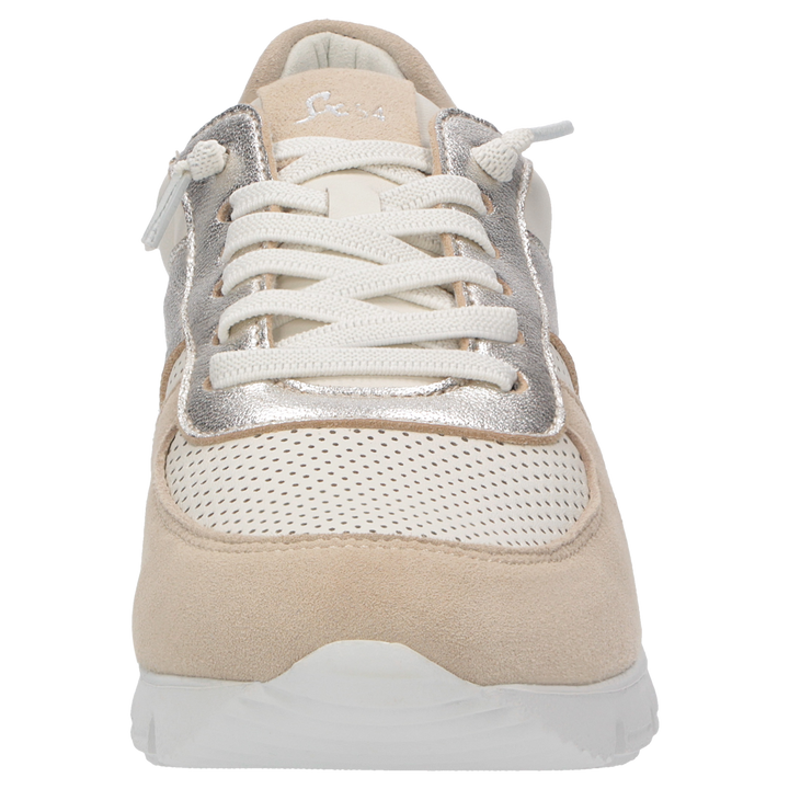 Sioux Mokrunner-D-018 pour femme, couleur beige – vue de face