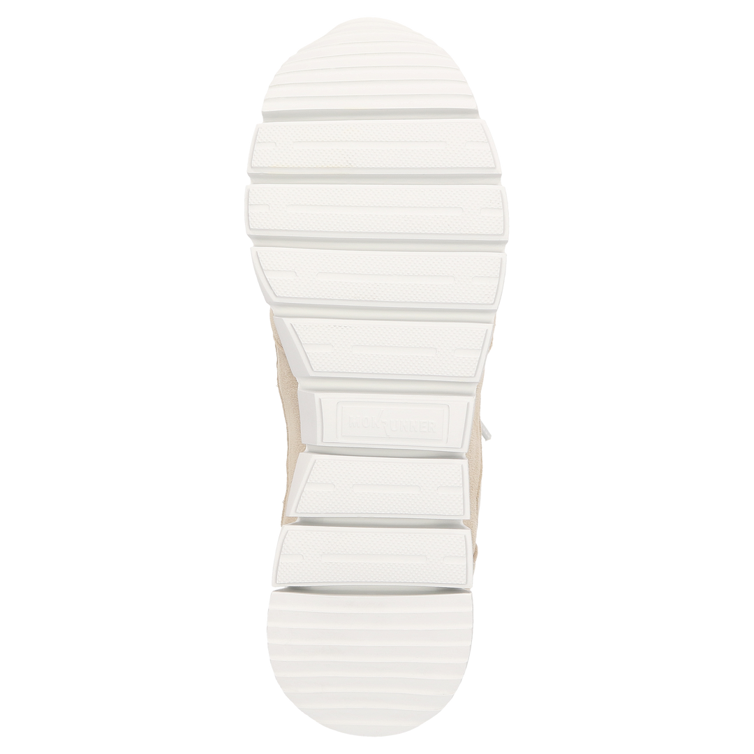 Sioux Mokrunner-D-018 pour femme, couleur beige – vue de la semelle