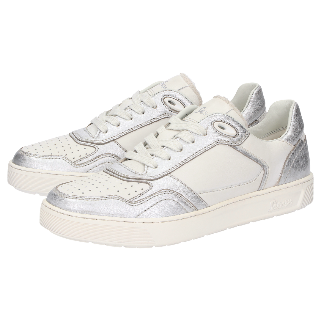 Sioux Maites sneaker 001 Damen in silber – Paarbild