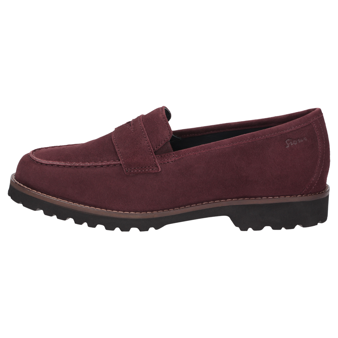 Sioux Meredith-709-H Damen in dunkelrot – Außenseite