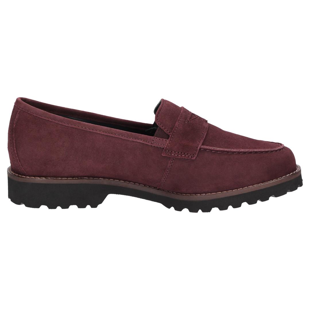 Sioux Meredith-709-H Damen in dunkelrot – Innenseite