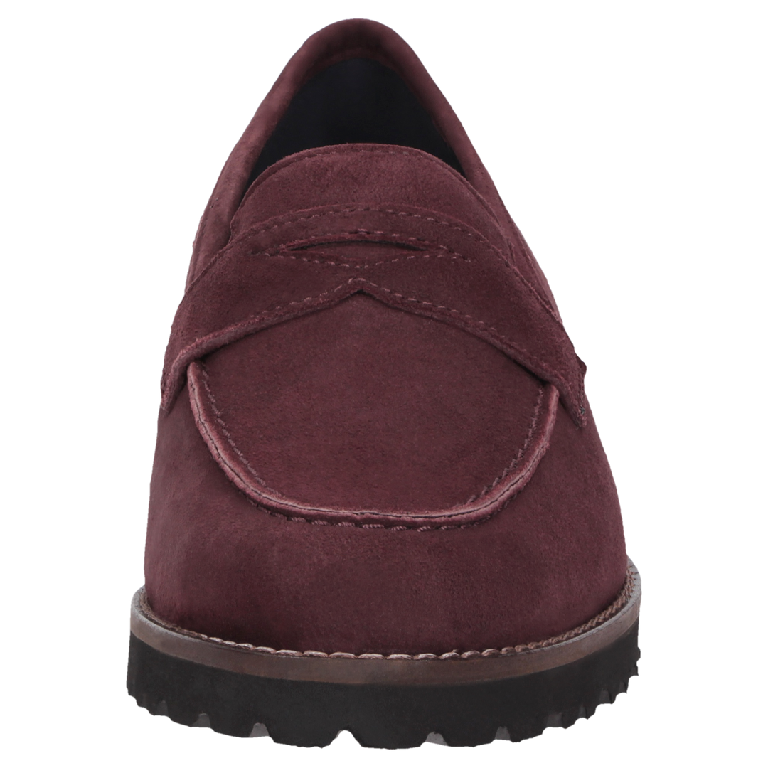 Sioux Meredith-709-H Damen in dunkelrot – Frontalansicht