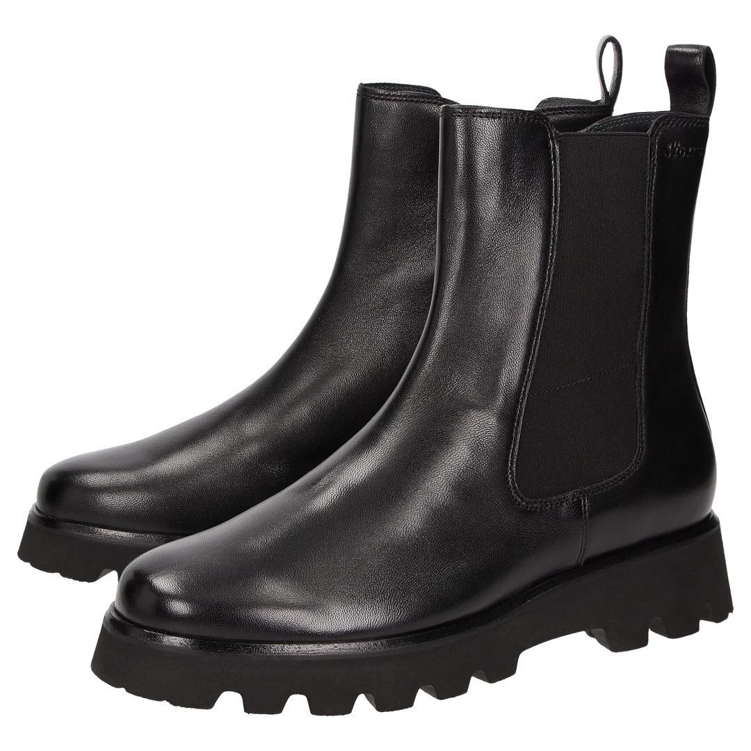 Sioux Meredira-750-H pour femme, couleur noire – photo de la paire