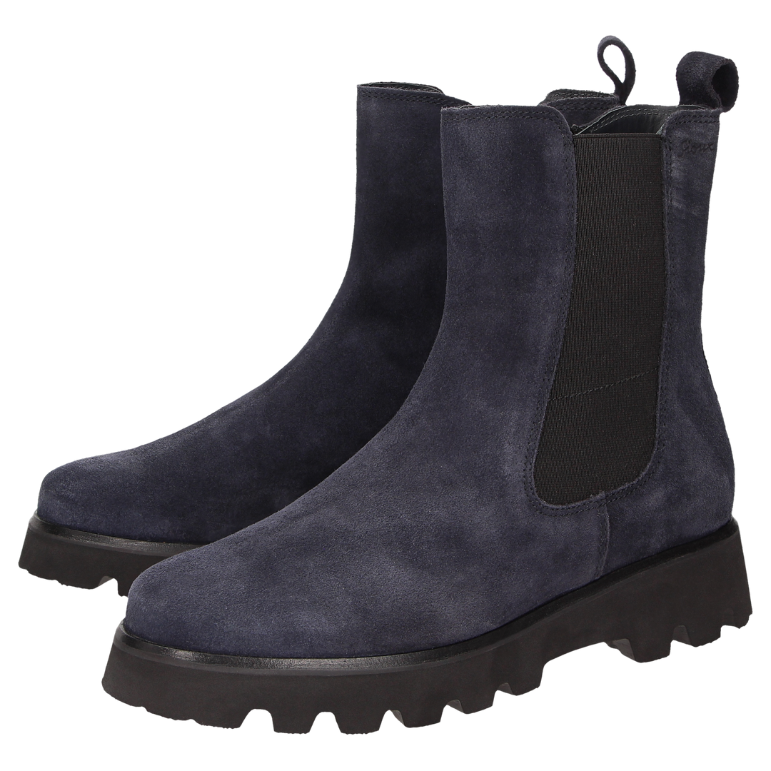 Sioux Meredira-750-H pour femme, bleu foncé – photo de la paire